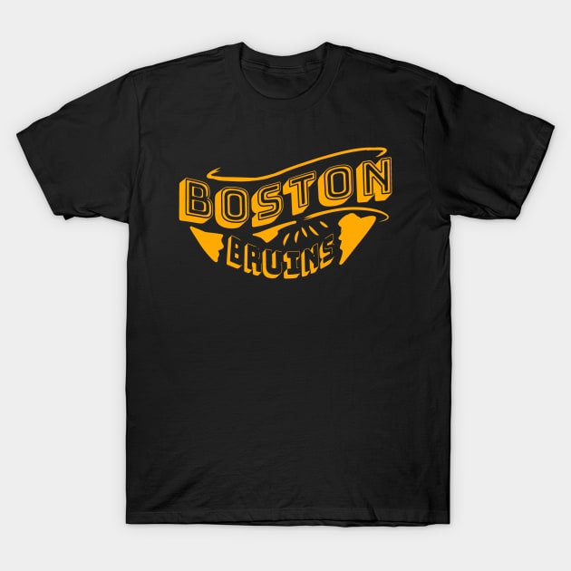 Boston bruins vintage T-Shirt by Cahya. Id